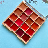 16 Colors Queen Mini Matte Lipstick Palette - Highly Pigmented